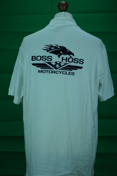 Polo V8 Horse & Wings Blue White